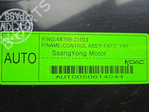 Climate control SSANGYONG RODIUS I 2.7 Xdi | BP36662666I5 - Image 6