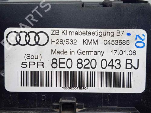 Climate control AUDI A4 B7 (8EC) 2.0 TDI | BP18328730I5 