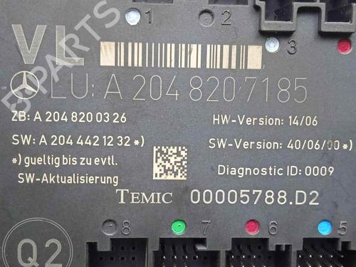 Electronic module MERCEDES-BENZ C-CLASS (W204)  | BP10038401M83 