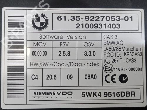 Electronic module BMW X6 (E71, E72) xDrive 30 d | BP33053709M83  - Image 5