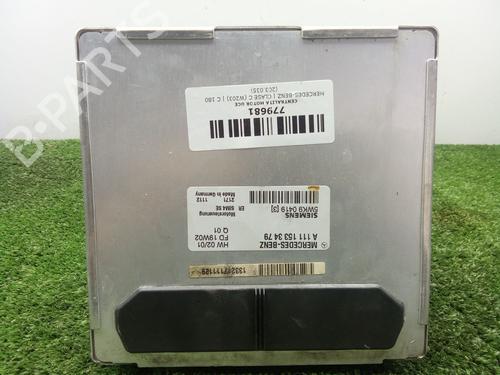 Engine control unit (ECU) MERCEDES-BENZ C-CLASS (W203) C 180 (203.035) | BP39591332M57 - Image 2