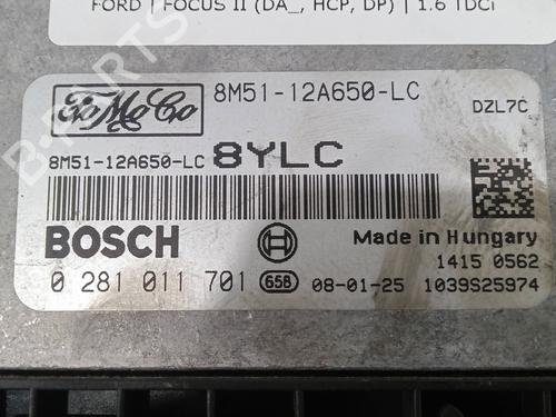 Engine control unit (ECU) FORD FOCUS II (DA_, HCP, DP) 1.6 TDCi | BP33454955M57 - Image 5