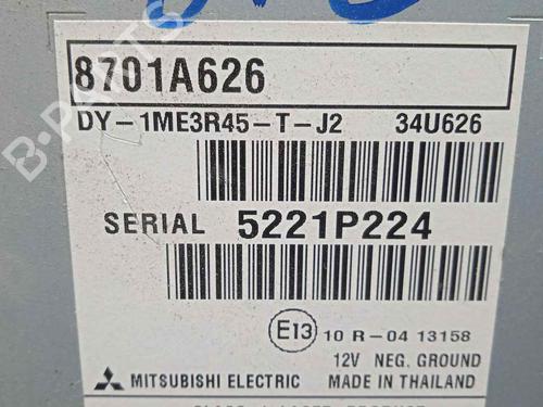 Radio MITSUBISHI ASX (GA_W_) 1.8 DI-D (GA6W) | BP11035888E6 