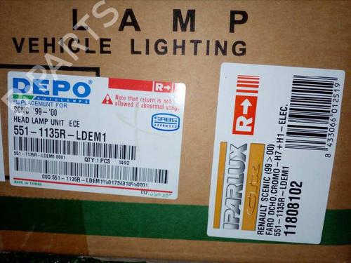 Right headlight RENAULT SCÉNIC I MPV (JA0/1_, FA0_)  | BP5719920C29 