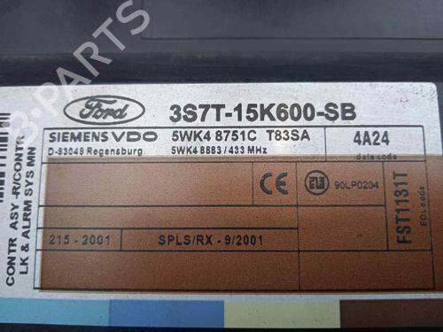 Electronic module FORD MONDEO III (B5Y) 2.0 16V TDDi / TDCi | BP7662757M83 