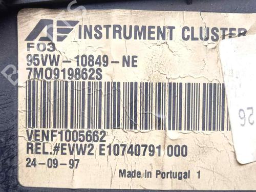 Instrument cluster VW SHARAN (7M8, 7M9, 7M6) 1.9 TDI | BP17456186C47 