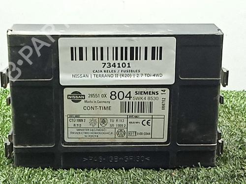 Zekeringkast NISSAN TERRANO II (R20) 2.7 TDi 4WD (125 hp) 28579477
