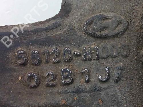 Right front steering knuckle HYUNDAI TERRACAN (HP) 2.9 CRDi | BP18672598M26 