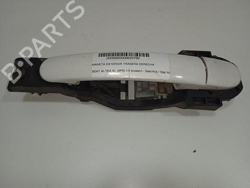 Used Rear right exterior door handle SEAT ALTEA XL (5P5, 5P8) 1.6 (102 hp) 12543335