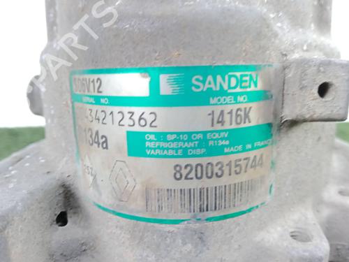 AC compressor RENAULT KANGOO (KC0/1_) 1.5 dCi (KC08, KC09) | BP32147168M34 