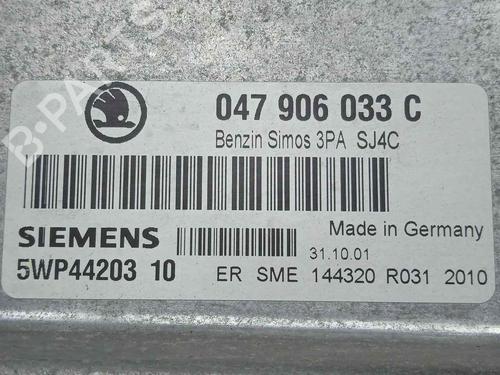 Engine control unit (ECU) SKODA FABIA I (6Y2) 1.4 | BP11574281M57 
