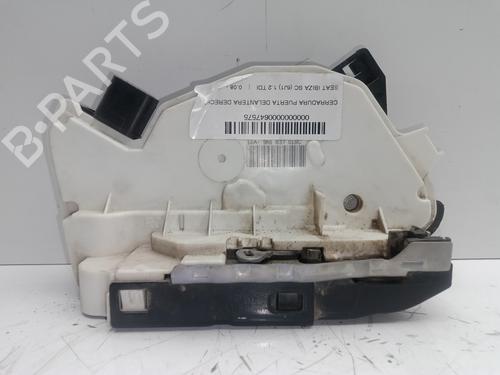 Front right lock SEAT IBIZA IV SC (6J1, 6P5) 1.2 TDI 5N1837016C | 6.PINES