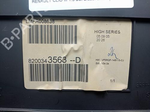 Instrument cluster RENAULT CLIO III (BR0/1, CR0/1)  | BP13737724C47 