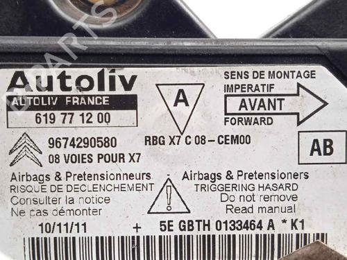 ECU airbags CITROËN C5 III (RD_)  | BP17895530M53 