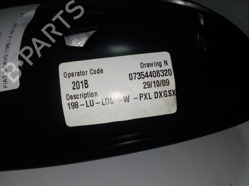 Right mirror FIAT BRAVO II (198_)  | BP26411130C27 