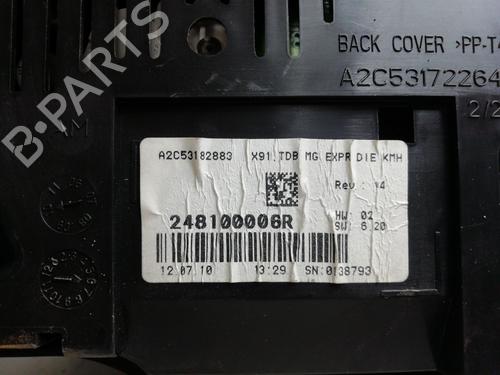 Instrument cluster RENAULT LAGUNA III (BT0/1) 2.0 dCi (BT01, BT08, BT09, BT0E, BT0K, BT12, BT1C, BT1D,... | BP23409896C47 