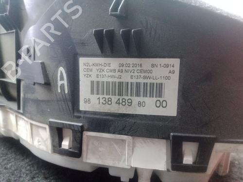 Instrument cluster PEUGEOT 208 I (CA_, CC_) 1.6 HDi / BlueHDi 75 | BP24318622C47 