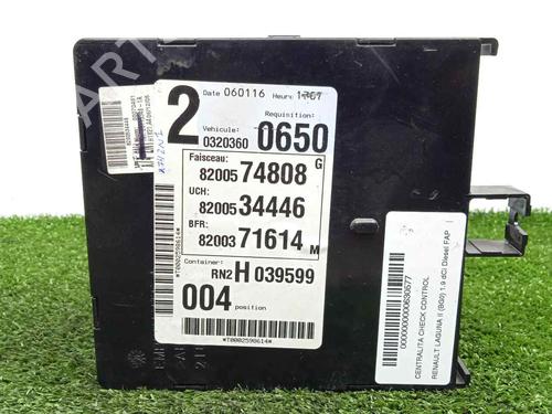 Used Control unit RENAULT LAGUNA II Grandtour (KG0/1_) [2001-2007]  12211009