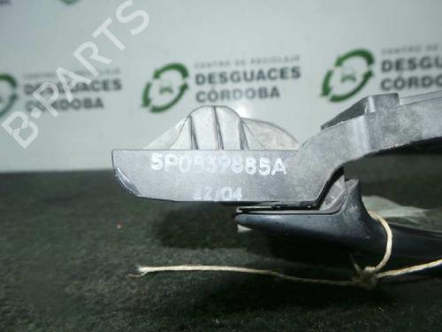 Rear left exterior door handle SEAT ALTEA (5P1) 1.9 TDI | BP5696458C130 