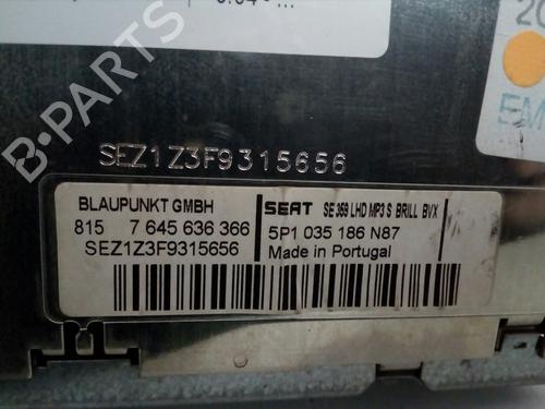 Radio SEAT TOLEDO III (5P2)  | BP7639121E6 