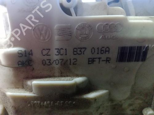 Front right lock VW PASSAT B6 (3C2) 2.0 TDI 16V | BP9580064C97 