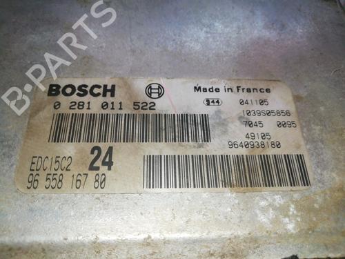 Used Engine control unit (ECU) PEUGEOT 807 (EB_) 2.2 HDi (128 hp) 26382989