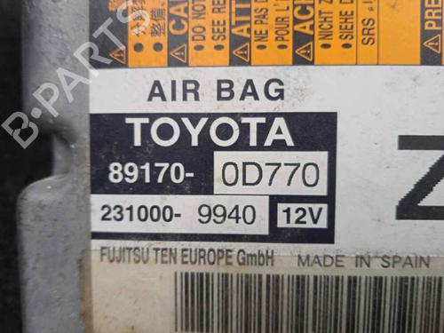 ECU airbags TOYOTA YARIS (_P13_) 1.5 Hybrid (NHP130_, NHP130) | BP7577582M53 