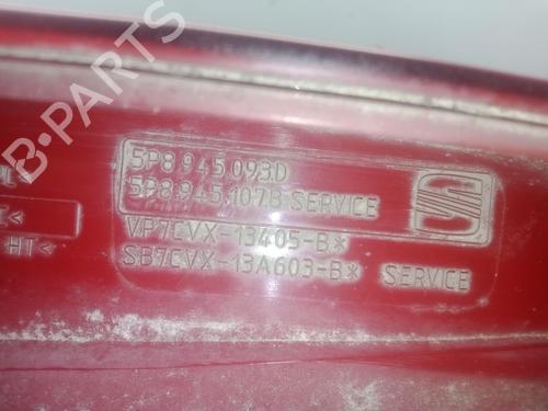 Left tailgate light SEAT ALTEA XL (5P5, 5P8) 1.6 TDI | BP29213551C79 