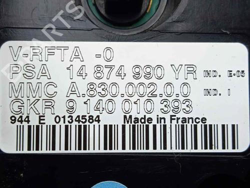 Climate control PEUGEOT 807 (EB_)  | BP16135087I5 