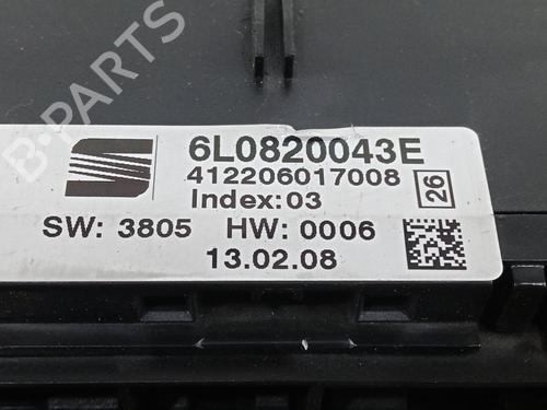 Climate control SEAT IBIZA III (6L1) 1.4 TDI | BP27611761I5 
