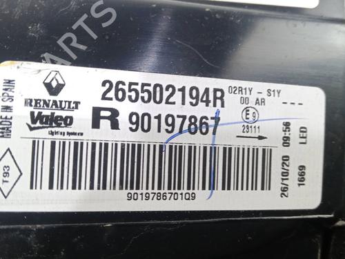 Right tailgate light RENAULT MEGANE IV Hatchback (B9A/M/N_) 1.3 TCe 115 (B9N9) | BP39744103C80 - Image 3