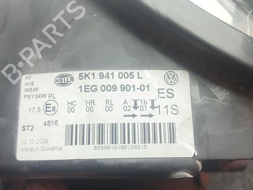 Left headlight VW GOLF VI (5K1) 1.6 TDI | BP39402179C28 - Image 3