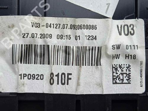 Instrument cluster SEAT LEON (1P1) 1.9 TDI | BP18326313C47 