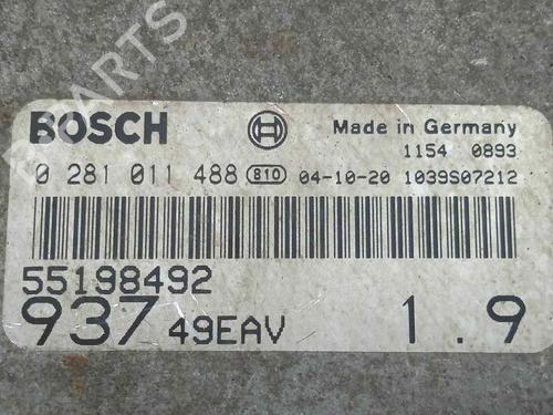 Engine control unit (ECU) ALFA ROMEO 147 (937_) | BP12563404M57