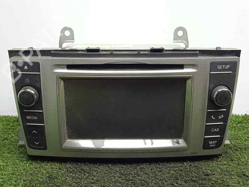 Used Radio TOYOTA AVENSIS Saloon (_T27_) 2.2 D-4D (ADT271_, ADT271R) (150 hp) 28817926