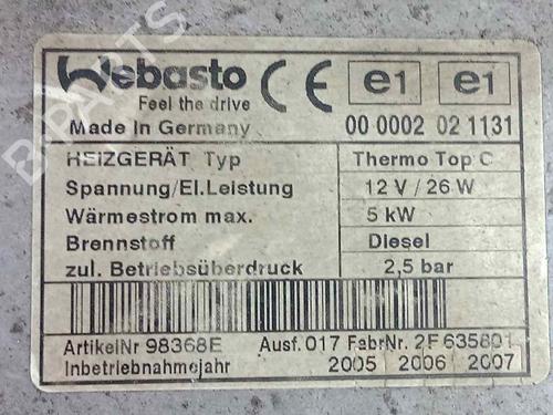 Heater matrix CHRYSLER VOYAGER IV (RG, RS) 2.8 CRD | BP28691011M63