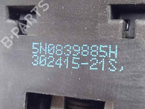 Rear left exterior door handle SKODA FABIA III Estate (NJ5) 1.4 TDI | BP12209450C130 