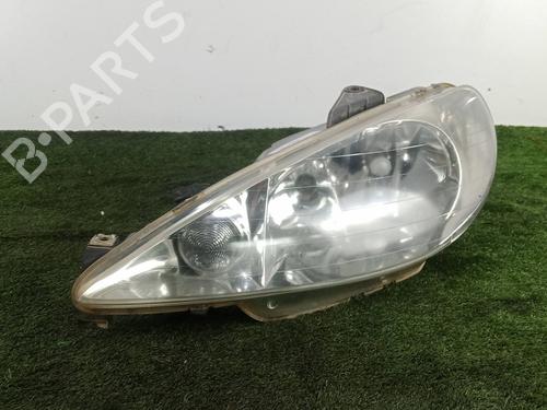 Venstre forlygte PEUGEOT 206 Hatchback (2A/C) 2.0 HDI 90 (90 hp) 28579521