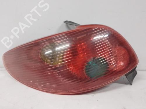 Used Right taillight Right taillight PEUGEOT 206 Hatchback (2A/C) 1.4 HDi eco 70 (68 hp) 36387417 36387417