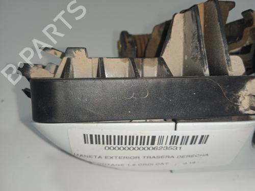 Rear right exterior door handle KIA SPORTAGE IV (QL, QLE) 1.6 CRDi | BP11731917C130 