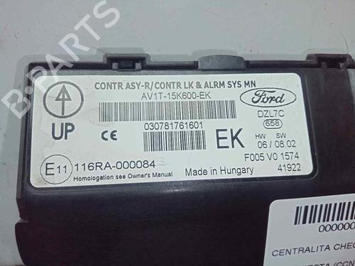 Control unit FORD FIESTA VI (CB1, CCN) 1.25 | BP18329591M11 