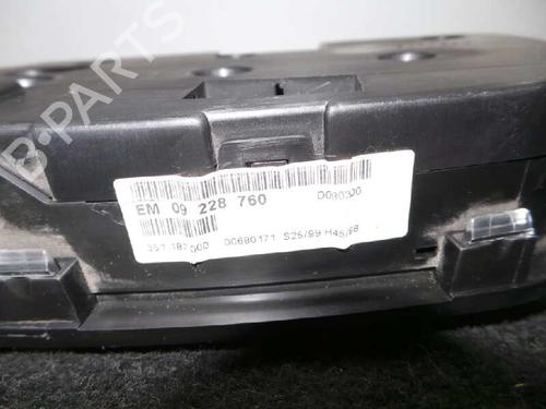 Instrument cluster OPEL ZAFIRA A MPV (T98) 1.6 16V (F75) | BP5739274C47 