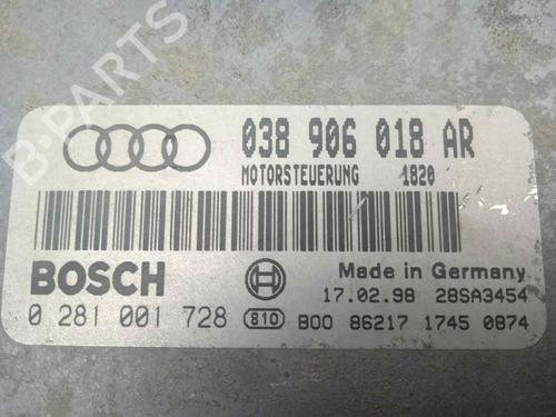 Engine control unit (ECU) AUDI A3 (8L1) 1.9 TDI | BP7460076M57 