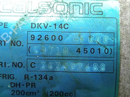AC compressor NISSAN TERRANO II (R20)  | BP5725607M34 