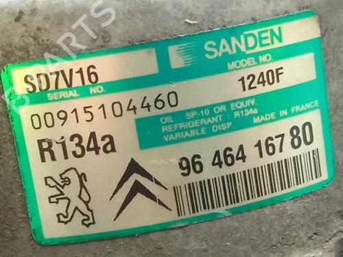 AC compressor CITROËN XSARA (N1) 2.0 HDi 90 | BP31944502M34 
