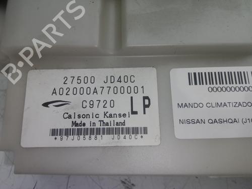 Climate control NISSAN QASHQAI / QASHQAI +2 I (J10, NJ10, JJ10E)  | BP17789782I5 