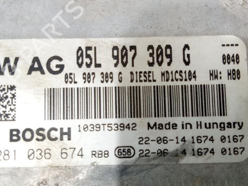 Engine control unit (ECU) VW CRAFTER Van (SY_, SX_) 2.0 TDI FWD (SYB, SYC, SYD) | BP36917239M57 - Image 3