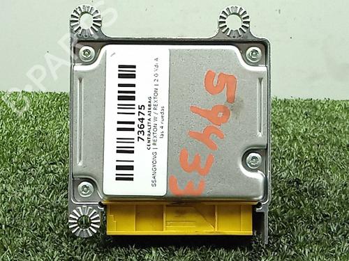 Kollisjonspute styreenhet SSANGYONG REXTON W / REXTON 2.0 Xdi All-wheel Drive | BP28576206M53 