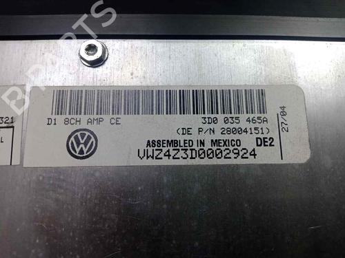 Bilradio VW PHAETON (3D1, 3D2, 3D3, 3D4, 3D6, 3D7, 3D8, 3D9) 5.0 V10 TDI 4motion | BP10341005E6 
