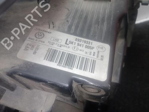 Left headlight VW GOLF VI (5K1) 1.6 TDI | BP31814532C28